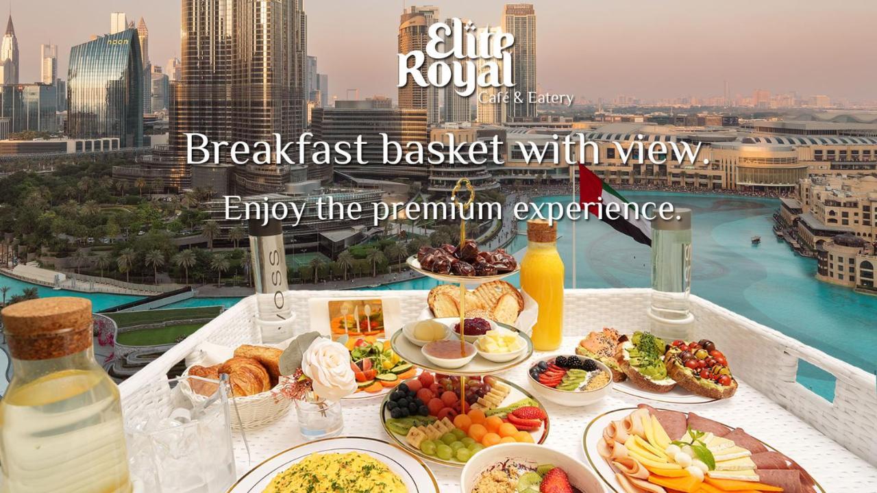Elite Royal Apartment - Full Burj Khalifa & Fountain View - Premier - 2 Bedrooms & 1 Open Bedroom Without Partition Dubai Dış mekan fotoğraf
